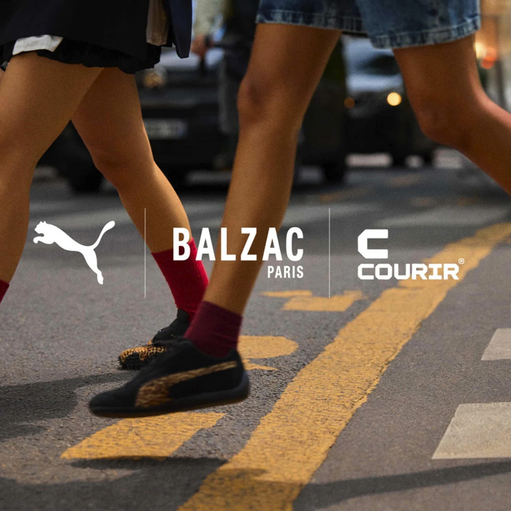 パリ限定PUMAXBALZACコラボスニーカーSpeedcat
