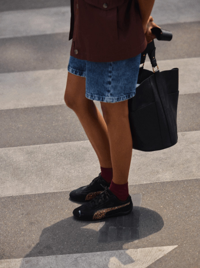 パリ限定PUMAXBALZACコラボスニーカーSpeedcat