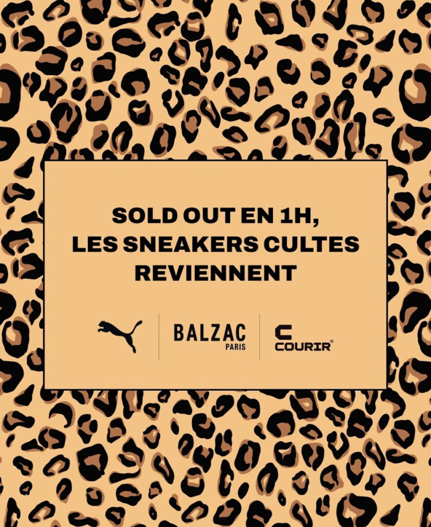 パリ限定PUMAXBALZACコラボスニーカーSpeedcat